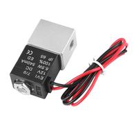 Stylebest 12V DC 1/8" 2 Way Normally Closed Pneumatic Aluminum Electric Solenoid Air Valve