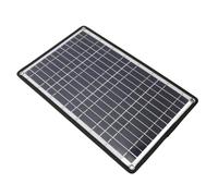 Stylebest 12W Portable Solar Panel Charger with High Efficiency Dual USB Outputs for Outdoor Activities, IP65, Polycrystalline Silicon