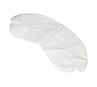 Stylebest 200pcs Disposable Transparent Neck Mask for Moisturizing and Beauty Treatment, Softens Skin and Locks in Nutrients, Plastic Neck Film for Home Spa