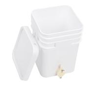 Stylebest 20L Plastic Honey Bucket with Secure Lid for Honey Collection for Backyard Beekeepers