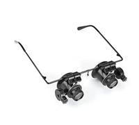 Stylebest 20x Magnifying Glasses, LED Light Jeweler Loupe with Adjustable Lens, for Watch Repair Jewelry Stamps Appraisal