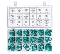 Stylebest 270Pcs O Ring Assortment Kit Green Rubber Grommets for Home and Industrial Use 18 Sizes Includes Seal Gasket Washer