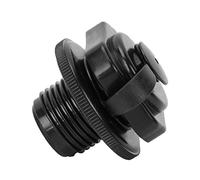 Stylebest 2Pcs Air Valve Inflatable Boat Spiral Air Plugs One-way Inflation Replacement Screw Boston Valve for Rubber Dinghy Raft Kayak Pool Airbed PVC Boat,Black