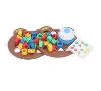 Stylebest 2PCS Geometry Matching Game, Colorful and Lightweight Educational Toy for 2 Players, Develops Shape and Color Recognition, Suitable for Kids 3 Years and Up