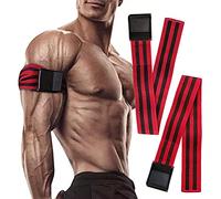 StyleBest 2pcs Occlusion Bands Blood Flow Restriction Bands Flexible for Arms and Legs Get Lean Muscles, Glutes BFR Blood Flow Restriction Elastic Band Fitness Training