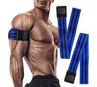 StyleBest 2pcs Occlusion Bands Blood Flow Restriction Bands Flexible for Arms and Legs Get Lean Muscles, Glutes BFR Blood Flow Restriction Elastic Band Fitness Training