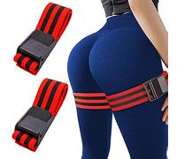 StyleBest 2pcs Occlusion Bands Blood Flow Restriction Bands Flexible for Arms and Legs Get Lean Muscles, Glutes BFR Blood Flow Restriction Elastic Band Fitness Training