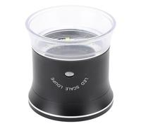 Stylebest 30X Cylindrical LED Magnifying Glass with Rechargeable UV Lights for Electronic Components and Textiles