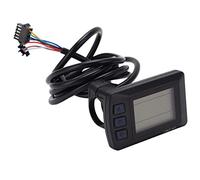 Stylebest 36V 48V Electric Bike LCD Display Panel Waterproof Control Meter for Electric Bicycle 169g Plastic Material