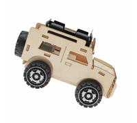 Stylebest 3D Wooden Puzzle Model Car Kit Educational STEM Toy for Kids Age 5+ Home School Projects Non- Wood
