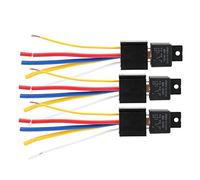 Stylebest 3pcs 80A LED Flasher Relay Shockproof Perfect Solution for Car Turn Signal Light Relay 12V DC Plug and Play
