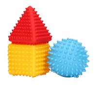 Stylebest 3Pcs Baby Sensory Balls Set for Motor Skills and Vision Development, Soft Plastic Safe Balls for 6 Months and Up