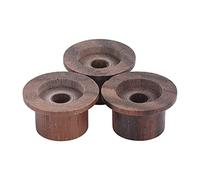 Stylebest 3Pcs Electric Guitar Knobs Rosewood Adjustable Volume Tone Controls for Guitarists Eco-Friendly Durable Design