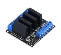 Stylebest 4 Channel Solid State Relay Module with for Electronics Enthusiasts, 5V AC Relay Module for Engineers, Compact 48mA Working Current