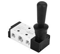 Stylebest 4H210-08 Pneumatic Mechanical Valve Durable 2 Position 5 Way for Air Control Compact Lightweight Aluminum Alloy