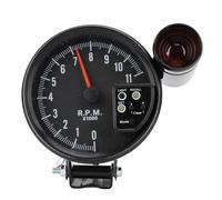 Stylebest 5in 12V Car Tachometer with LED Lights 7 Color Display Precision RPM Meter for 4 6 8 Cylinder Engines Plastic Build
