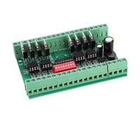 Stylebest 8-Channel Level Converter Module, Compact NPN/PNP Signal Converter for PLC and MCU Applications, 5V to 24V, Optocoupler Isolated