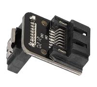 Stylebest 90° Adapter Durable Plastic Connector for Computer Motherboard Installation 7 Pin Accessories