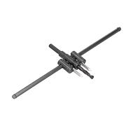 Stylebest Adjustable Circle Hole Cutter Drill Bit Kit for Woodworking Projects, Carbon Steel, Round Cutting From 30mm Diameter, Includes Replacement Accessories (30-300MM)