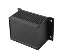 Stylebest Aluminum Box Durable Electronic Enclosure for Projects Cooling Heat Dissipation Matte Black 1 Set