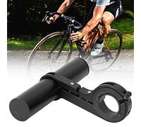 Stylebest Bicycle Handlebar Extension 10cm Lightweight Aluminium Alloy Clip for Cycling Accessories, Black Color, 1 Piece (Black)