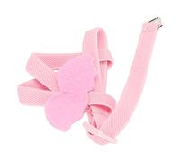 Stylebest Bird Harness Leash with Cute Angel Wings for Comfortable Outdoor Flying Training 2m Suitable for Parrots and Small Birds (Roseate)