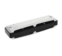 Stylebest Blues Harmonica Portable 10-Hole Professional Mouthorgan for Beginners High Gloss 103x30x20mm (Black)