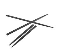 Stylebest Body Side Trim, 4PCS Bright Black Universal Door Protector Auto Modification, with Easy Mount and Never Fade, for Car Exterior Accessories