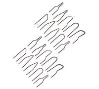 Stylebest Burning Wire Tip Set, Durable Pyrography Tips for Fine Detailing in Artistic Projects, 20 Pcs Iron- Alloy