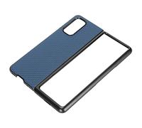 Stylebest Carbon Fiber Textured Phone Case for MIX FOLD Durable Smartphone Protection Cover for Everyday Use - ABS Material (Blue)