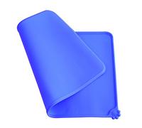 Stylebest Cat Feeding Mat 4Colors Non-Slip Silicone for Dogs Cats Easy Clean Pet Place Mat (Blue)