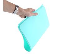 Stylebest Cat Feeding Mat 4Colors Non-Slip Silicone for Dogs Cats Easy Clean Pet Place Mat (Green)