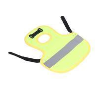 Stylebest Chicken Reflective Vest Warm Lightweight Safety Harness for Poultry Ducks Geese Autumn Winter 1 X Nylon (Fluorescent Green)