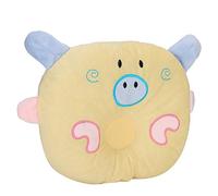 Stylebest Cute Cartoon Pig Animal Shape Pillow for Pet Cervical Spine Protection, Comfortable Dog and Cat Sleeping Pillows in Pink, Yellow, Blue, 30cm/30.5cm (Yellow)