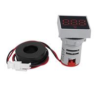 Stylebest Digital Current Meter, High Accuracy Compact Ammeter, Measures Current for Outdoor Use, AC, 0~100A Range (Red)