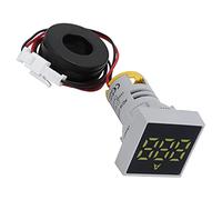 Stylebest Digital Current Meter, High Accuracy Compact Ammeter, Measures Current for Outdoor Use, AC, 0~100A Range (Yellow)