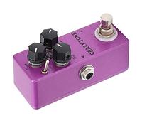 Stylebest Distortion Guitar Effect Pedal Purple Crazy Tone Fully Analog Circuit for Electric Guitar Players - 1 Unit