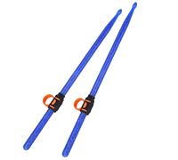 Stylebest Drum Kit Drumsticks for Beginners with Silicone Finger Sleeves, Lightweight Plastic Percussion Sticks Set of 2 for Easy Playing