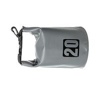 Stylebest Dry Bag Modern Design Water Resistant for Outdoor Rafting Hiking Cycling PVC Material Large Capacity (20L Grey)