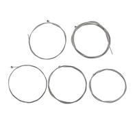 Stylebest Electric Bass Strings 5-String Sets Premium Steel Core Alloy Wound Bright Sound for Musicians 0.045 to 0.130 Inch