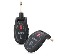 Stylebest Electric Guitar Wireless System Rechargeable Transmitter Receiver for Musicians - Foldable Design, 50m Range, Long Battery Life