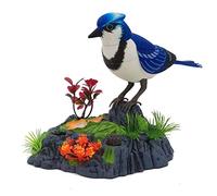 Stylebest Electronic Talking Repeating Parrot Talking Parrot Singing Chirping Bird Talking Parrot with Motion Sensor Kids Electric Animal Toy (Blue)