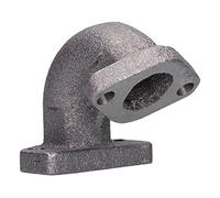 Stylebest Flange Elbow Air Compressor Fitting, Durable Cast Iron for 7.5KW Intercooler Pump, Easy Install 1 X Elbow