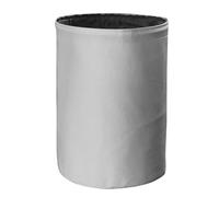 Stylebest Foldable Car Trash Can Double Layer Easy Clean for Cars Trucks SUVs Compact 7.87 X 6.3in (Grey)