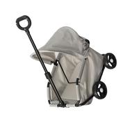 Stylebest Foldable Pet Stroller Lightweight with Canopy Easy Assembly for Small Dogs Cats Outdoors Metal Oxford Cloth 1 Unit (Gray)
