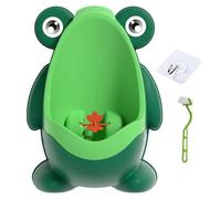 Stylebest Frog Urinal, Cartoon Funny Children Urinal Wall Mounted Boy Standing Urinal with Rotating Windmill, for Easy Cleaning and Bathroom Hygiene