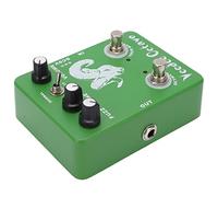 Stylebest Guitar Effect Pedal Voodoo Octave Fuzz Compact Adjustable Accessory for Musicians Metal Green