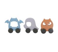 Stylebest Halloween Teether Toy, Silicone Teething Chew Toys for Infants Toddlers, with Washable Food Grade Material, for Halloween Party Baby Gift (Halloween Animal Kit (Ghost, Owl, Scary Animal))