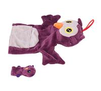 Stylebest Hand Puppet Owl Plush Toy for Parent-Child Interaction in Imaginative Play, 2 Units