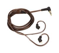 Stylebest Headphone Sound Cable Noise Reduction Flexible Upgrade Cable for 2 Pin 0.78mm Earbuds Bronze 120cm